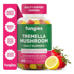 Gomas De Cogumelos Fungies Tremella, Mistura De Morango E Sa