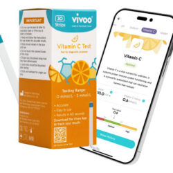 Vivoo Test Strip - Acompanhe Seu Status De Vitamina C Em Cas