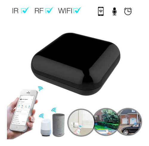 Controle De Voz Do Controle Universal Remoto Wifi Ir Rf - Imagem 2