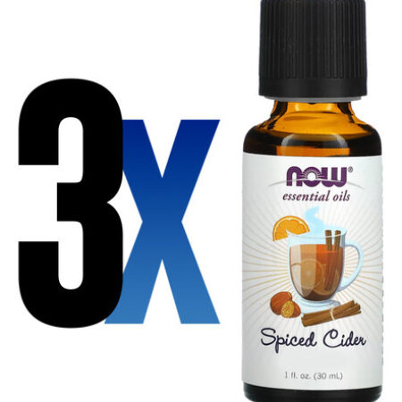 Mistura De Óleo Spice Cider Now Foods 30 Ml Importado 3un - Imagem 2