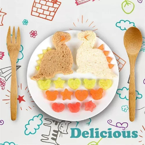 Qw1 Comida Infantil, Molde De Corte De Pão De Frutas - Imagem 2