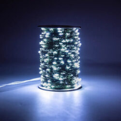 Luzes De Corda Led Externas De Fio Verde De 100m 1000 Leds