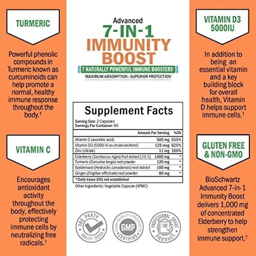 Vitamina B-12/ Bio Schwartz / 120 Cápsulas - Imagem 3