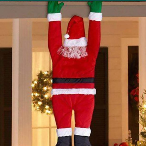Adorno Navideño Colgante Escalada Papai Noel - Imagem 9