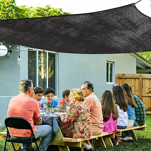 Para Tecido Sombreamento Sombrite Garagem 90% 3x5m Ilhos - Imagem 2