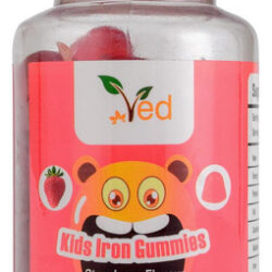 Gomas De Ferro Ved Kids Para Suplemento De Ferro, Energia E