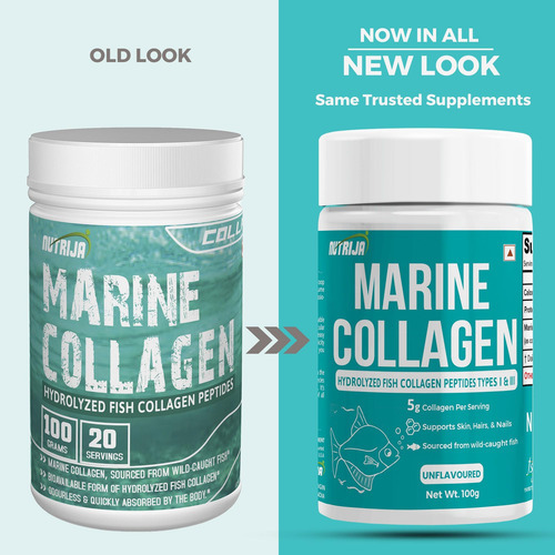 Peptídeos De Colágeno Marinho Nutrija - Colágeno De Peixe Hi - Imagem 4