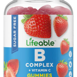 Complexo De Vitamina B Sem Açúcar Lifeable Com Vitamina C -