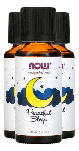 Mistura De Óleo P/sono Now Foods 30ml Importado 3un