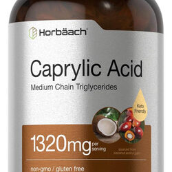 Suplemento De Ácido Caprílico Horbaach 1320mg | 150 Cápsulas
