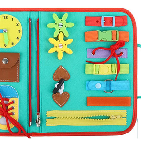 ! Prancha Montessori Ocupada Aprendendo Habilidades Motoras - Imagem 3