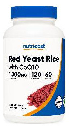 Suplemento De Arroz Fermentado Vermelho Nutricost Com Coq10 - Imagem 2