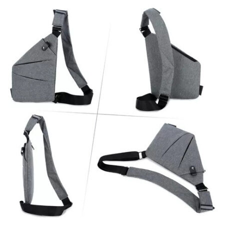 Pacote Esportivo Sling Casual Bag Chest Caminhada Travel Sli - Imagem 17
