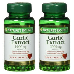 Extrato De Alho Natures Bounty 1000 Mg Cápsulas Gelatinosas
