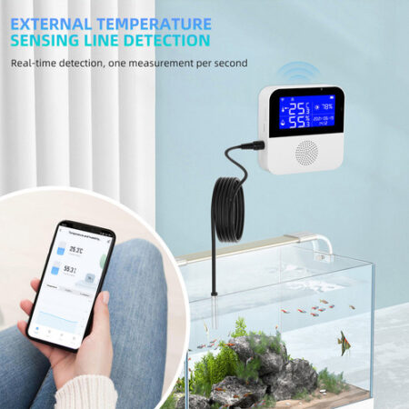 Medidor De Temperatura.humedad Wi-fi Hygrotermógrafo - Imagem 4