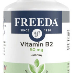 Freeda Vitamina B2 Riboflavina 50mg - Metabolismo Energético