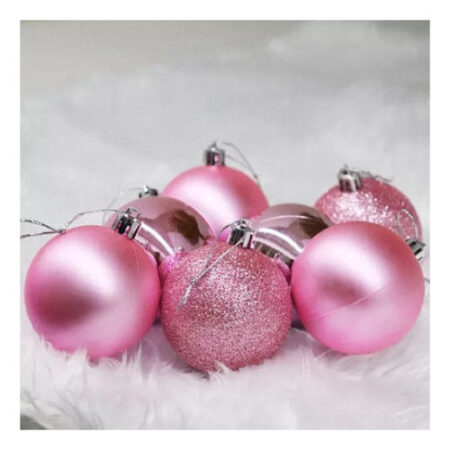 Conjunto De 100 Esferas De Decoração De Natal De Estilo Mist - Imagem 28