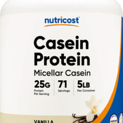 Proteína Em Pó Nutricost Caseína Micelar 2,27 Kg De Baunilha