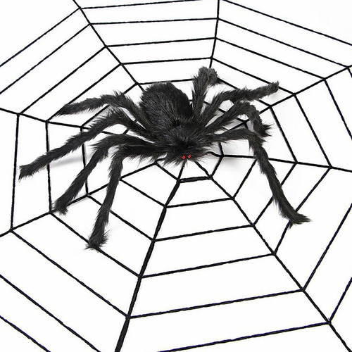 Decoração De Festa De Halloween Da Aranha Assombrada Casa Su - Imagem 7