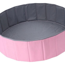 Bolas Oceânicas Dobráveis, Piscina, Rosa 100cm X A30cm