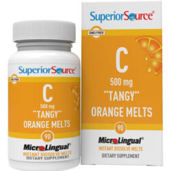 Vitamina C Superior Source 500 Mg 90 Comprimidos/laranja