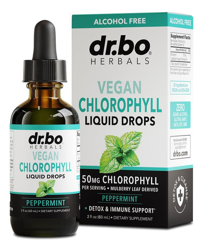 Gotas Líquidas De Clorofila Desintoxicação Corporal - Suplem
