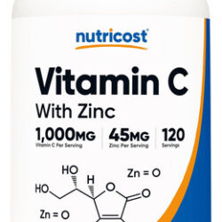 Vitamina C Nutricost 1000mg 240 Cápsulas
