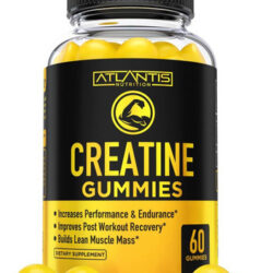 Atlantis Nutrição Creatina Monohidratada Gummies Para Força