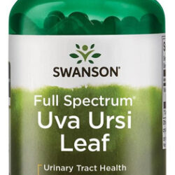 Folha Swanson Uva Ursi 450 Miligramas 100 Cápsulas