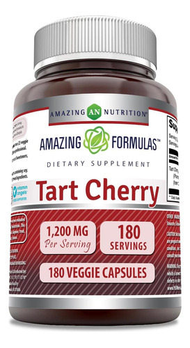 Incrível Formulas Tart Charry 1200 Mgper Servição | 180 Cáps