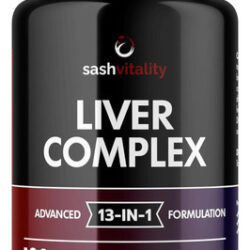 Sash Vitality Liver Detox Cleanse & Repair Com Cardo Leiteir