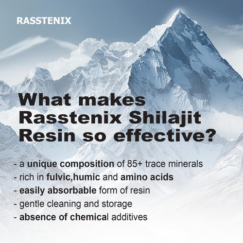 Shilajit 500 Mg - Resina Shilajit Orgânica Pura Do Himalaia - Imagem 6