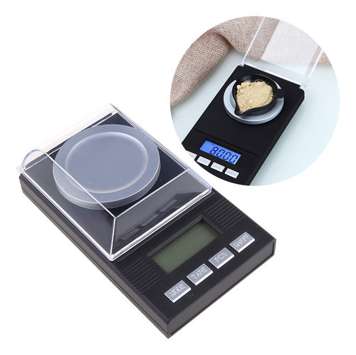 Mini Digital Lcd Eletrônico Gram Jóias Ouro Pesando Poc - Imagem 2