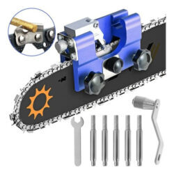 Kit Ferramentas Manuais Para Afiador Motosserra + 5 Ca