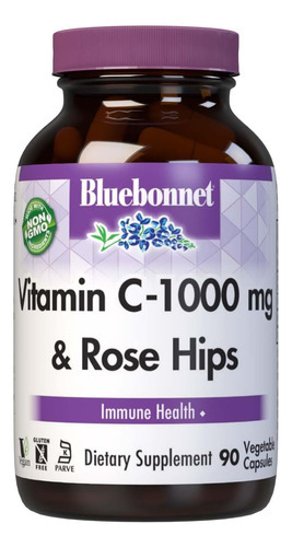 Vitamina C Bluebonnet Nutrition 1000 Mg 90 Cápsulas