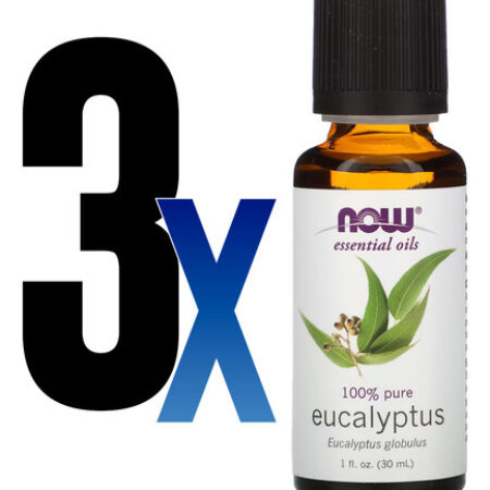 Óleo De Eucalipto 30ml Now Foods Essenciais 100% Puro 3un - Imagem 2