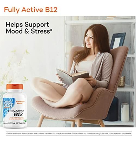 Vitamina B-12 Marca Doctors Best, 1500 Mcg, 60 Pastilhas - Imagem 5