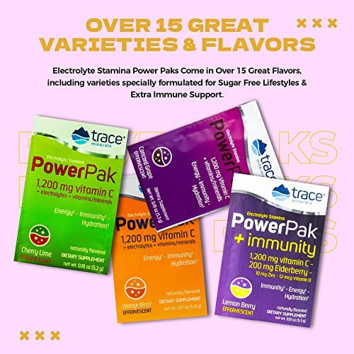 Traços De Minerais | Mistura De Bebida Power Pak Electrolyte - Imagem 4