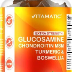 Gomas De Glucosamina E Condroitina De Força Extra Vitamatic