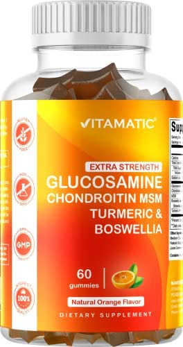 Gomas De Glucosamina E Condroitina De Força Extra Vitamatic