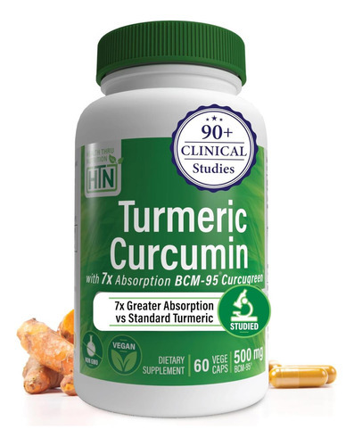 Saúde Através Da Nutrição Complexo De Curcumina 500mg | Como
