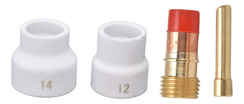 Kit De Lentes Tig Gas De 4 Peças, Copo De Cerâmica Branca, C - Imagem 9