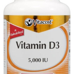 Vitacost Vitamina D3 - 5.000 Ui - 200 Cápsulas Gelatinosas