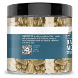 Earthborn Elements Bacopa Monnieri 200 Cápsulas, Puro E Não