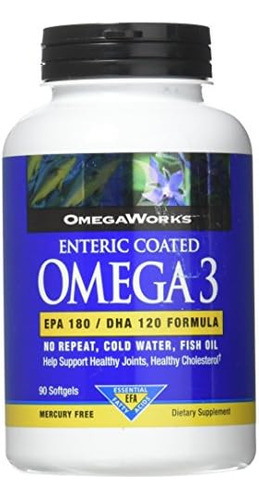 Omegaworks Super Omega 3, Ácidos Graxos Epa Dha, Articulaçõ