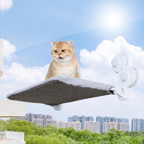 Poleiro Dobrável Para Janela De Gato, Rede Para Gatos - Imagem 5