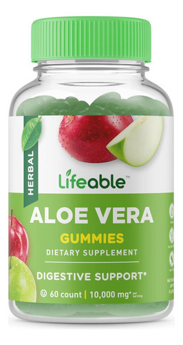 Gomas De Suplemento De Aloe Vera Lifeable Para Adultos - 10.