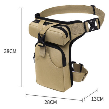 Bolsa De Cintura E Pernas Para Motociclistas, Mochila Casual - Imagem 7