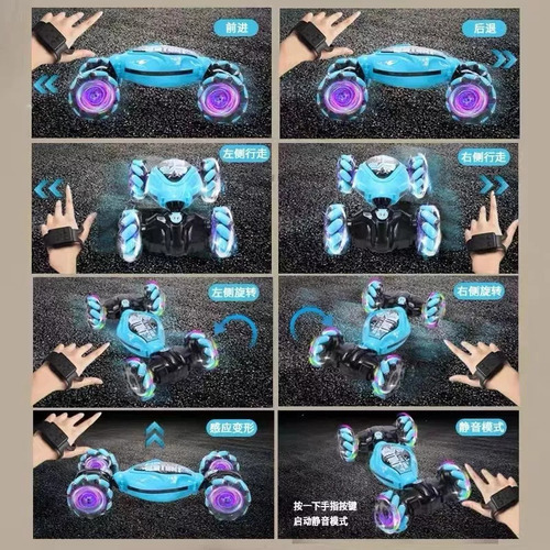 Sensor De Gesto Rc Car Toy De 2,4 Ghz Com Luzes/música 8 Em - Imagem 15