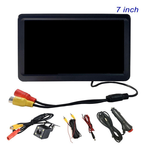 Monitor De Carro Com Visão Traseira De 7 Polegadas De - Imagem 8